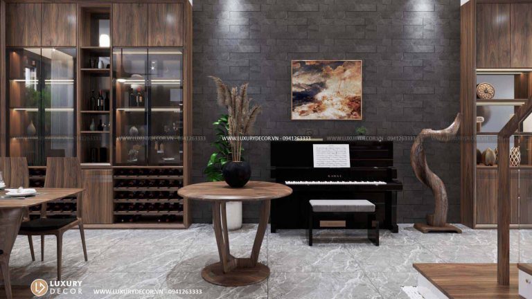 Thiết kế nội thất biệt thự liền kề - Nội Thất Luxury Decor - Công Ty TNHH Kiến Trúc Nội Thất LuxuryDecor